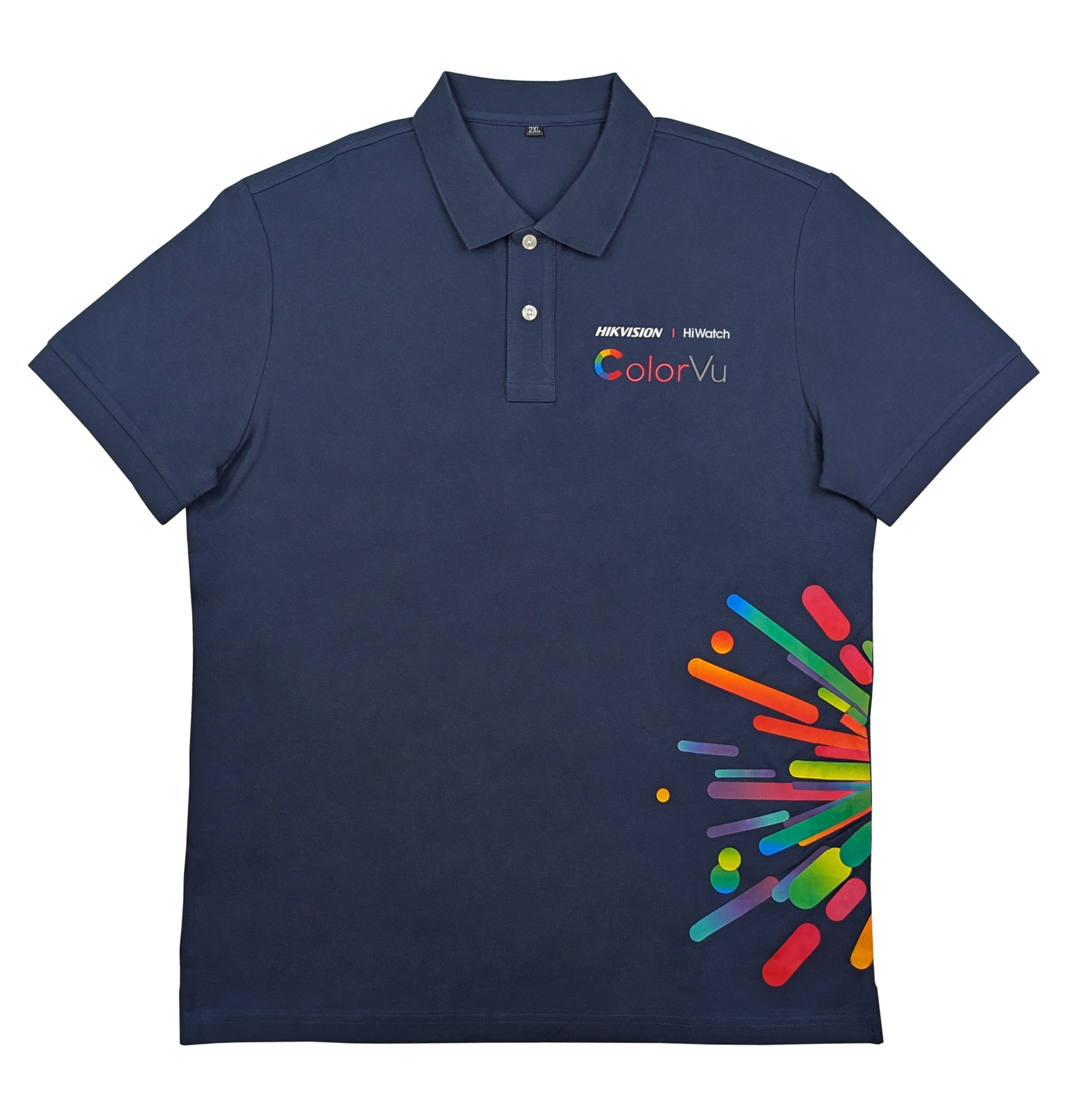 Hikvision/Hiwatch Рубашка поло синяя ColorVu XXL Hikvision/Hiwatch Рубашка поло синяя ColorVu XXL